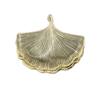 Golden Ginkgo Shell Clip