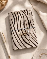 Hamptons Girl | Handcrafted Hair-on Leather Journal