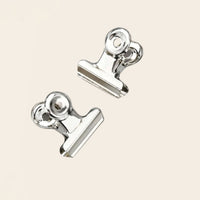 Silver Mini Clips | Set of 2